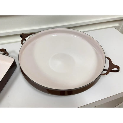 DANSK KOBENSTYLE ENAMELED CASSEROLE DISH - SET OF 3