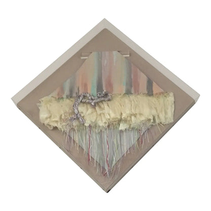 GREG COPELAND LUCITE MIXED MEDIA WALL ART, 1970S