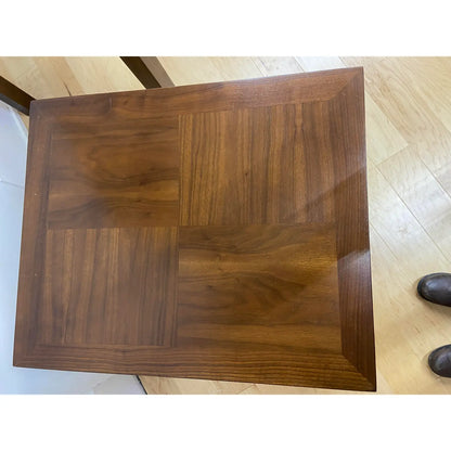 MCM LANE ALTAVISTA WALNUT PARSONS END TABLES - PAIR