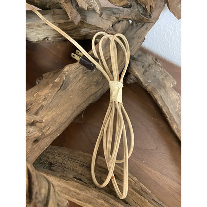 NATURAL DRIFTWOOD TABLE LAMP WITH SHADE