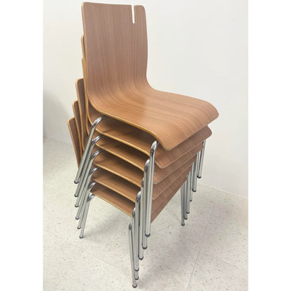 STACKABLE CAFE “PURSE” CHAIR